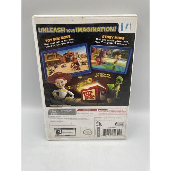 Toy Story 3 Nintendo Wii Game 2010 - Tested, Good Condition, Fast Shipping!!! - Picture 2 of 4